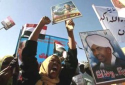 مسيرة حاشدة في السودان ترفض اعتقال البشير