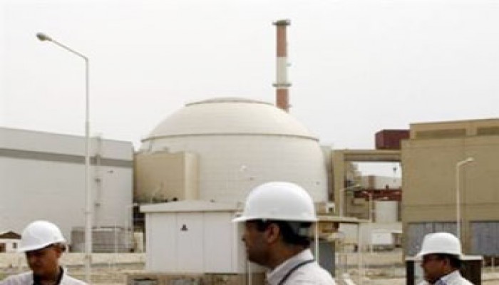 إيران تبدأ تجارب لتشغيل مفاعل بوشهر النووي