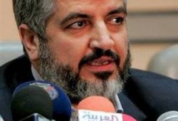 مشعل ينفي وجود عقبات أمام التهدئة ويؤكد استثناء شاليط