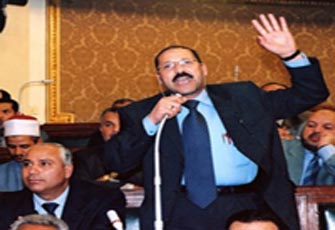 نائب الإخوان برشيد يحتفل بانتصار غزة