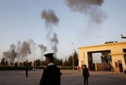 15 غارة صهيونية على الشريط الحدودي في رفح