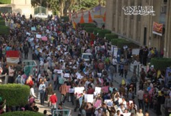 "طالبات من أجل فلسطين" يحتفلن بالمقاومة في جامعة القاهرة