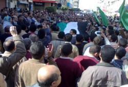 الآلاف بدمياط وكفر الشيخ يتظاهرون من أجل غزة