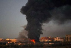 الاحتلال يقصف مستشفى "القدس" وسط مدينة غزة