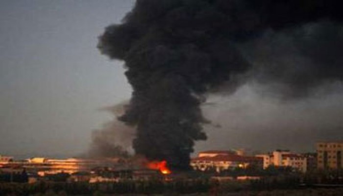 الاحتلال يقصف مستشفى "القدس" وسط مدينة غزة