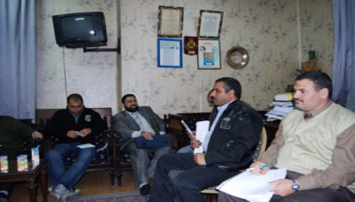 الاجتماع الأول لأصدقاء الإغاثة بنقابة الأطباء