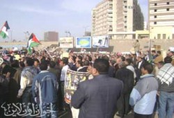5 آلاف متظاهر في أسيوط تضامنًا مع غزة