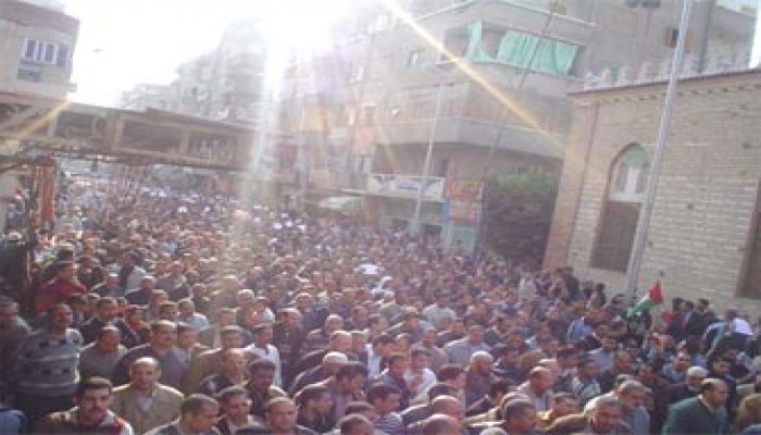 اعتقال 25 من إخوان البحيرة من مظاهرة لدعم غزة