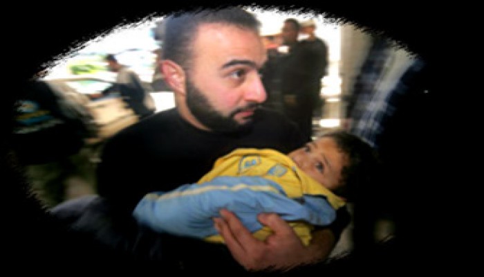 أطفال المغرب يتضامنون مع غزة