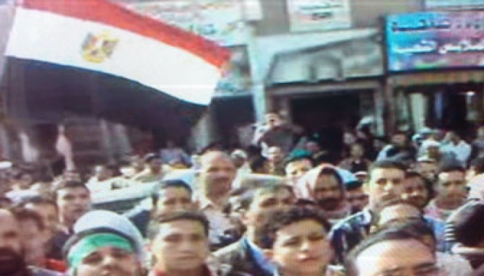 مدينة المشير أبو غزالة تنتفض ضد مجزرة غزة