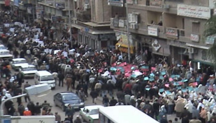 20 ألف متظاهر بالبحيرة ينددون بمجزرة غزة