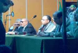 رموز العمل الوطني في مظاهرة بدمنهور لنصرة غزة