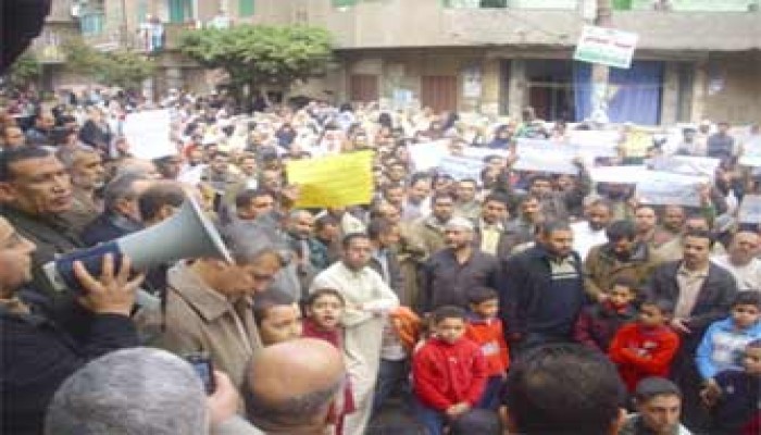 عشرات الآلاف بالشرقية والإسماعيلية ينددون بالمجازر الصهيونية