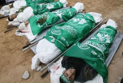 5 شهداء للقسام في قصف صهيوني على غزة