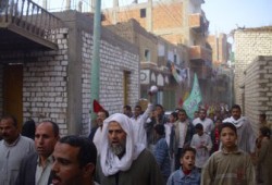 عشرات المسيرات التضامنية في الفيوم مع أهالي غزة