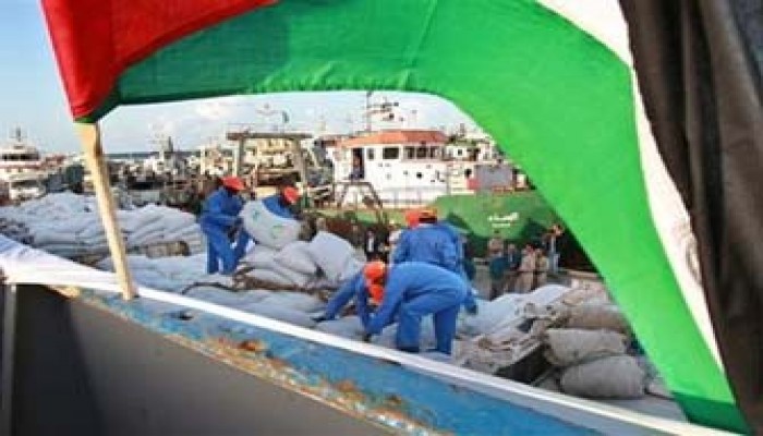 مشعل يشكر القذافي على مبادرة ليبيا الإغاثية