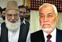 المرشد العام يعزي قاضي حسين في وفاة د. علوي