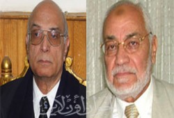 المرشد العام يشارك في تشييع جنازة صلاح الدين حافظ