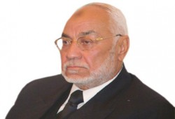 المرشد العام يشيِّع جنازة زوجة المستشار لاشين