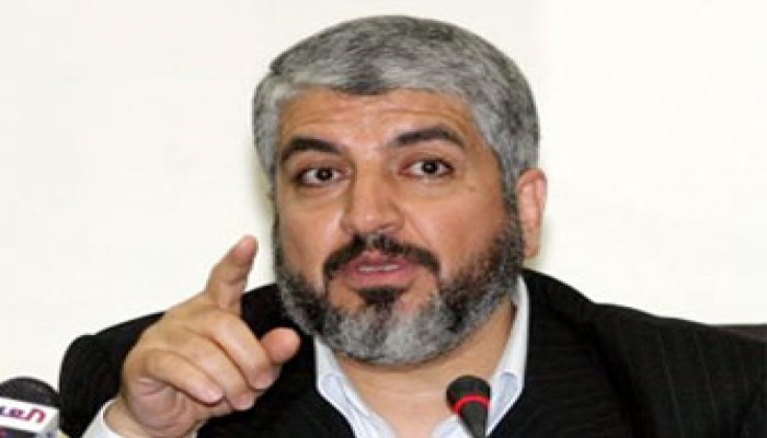 مشعل: لا شرعيةَ لرئيس فلسطيني بعد 9 يناير دون انتخابات