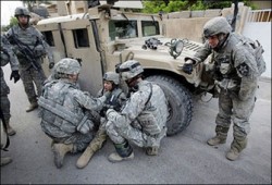 مقتل جنديين أمريكيين بانفجار عبوة ناسفة في بغداد