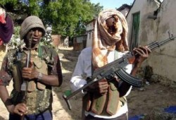 اشتباكات بين المحاكم الإسلامية والقوات الإثيوبية وسط الصومال