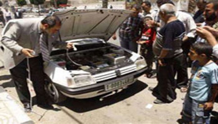 سيارة تعمل بالكهرباء.. صنع في فلسطين