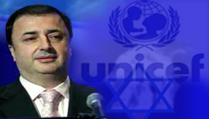يهود أمريكا يضغطون على اليونيسيف لقبول تبرعات صهيونية