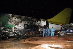 ارتفاع عدد قتلى الطائرة السودانية إلى 100 راكب