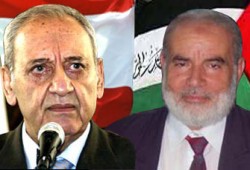 بحر وبِرِّي يطالبان القادة العرب بإعادة الحوار الفلسطيني الداخلي