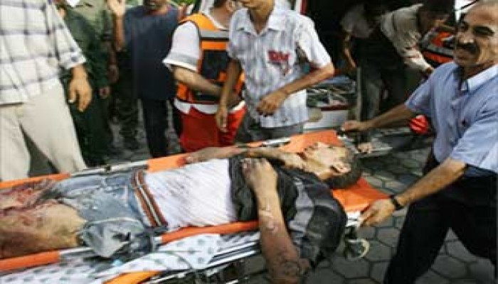 إصابة 5 فلسطينيين خلال توغل صهيوني جنوب القطاع