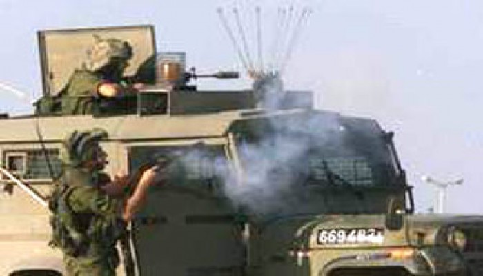 شهيدان إثر قصف وتوغل صهيوني في غزة