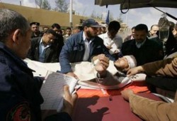 الإعلاميون في جولةٍ لزيارة الجرحى الفلسطينيين