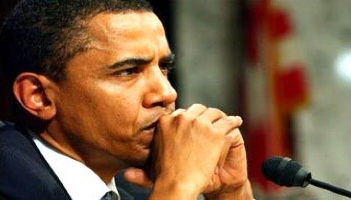 أوباما يتعهد بحماية أمن الصهاينة وإزالة إيران في حال فوزه