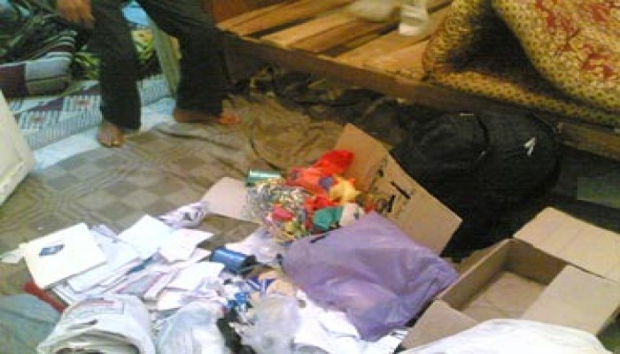 ضابط أمن دولة يثير الذعر بين أهالي إبشواي بالفيوم!!