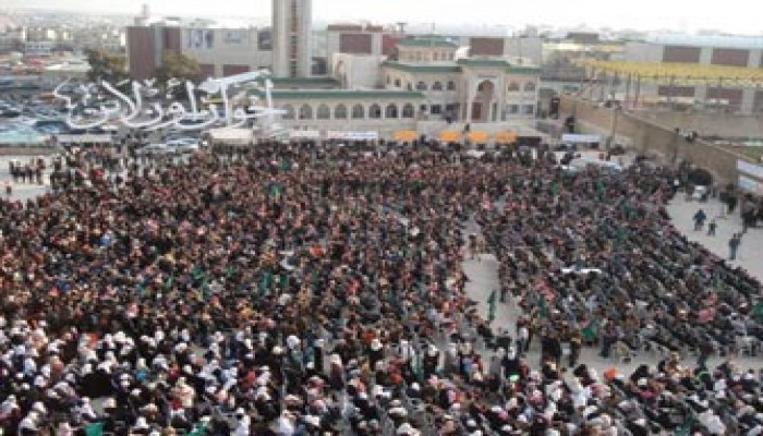 الأردن.. عشرات الآلاف يشاركون في مهرجانٍ ضخم لنصرة غزة