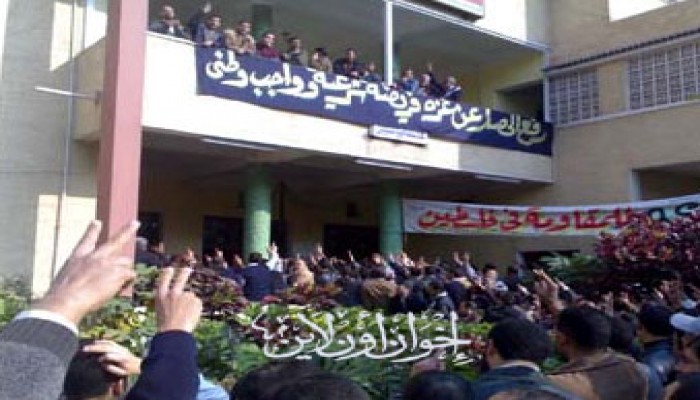 النقابات المهنية بالبحيرة تطالب بفك الحصار عن غزة