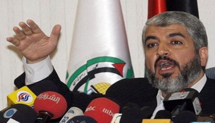 خالد مشعل يدعو لمواصلة الغضب العربي ويطالب الحكام بفك الحصار