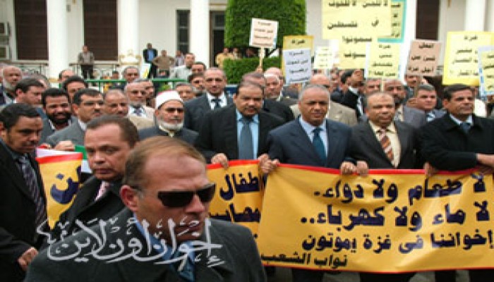 نواب الإخوان والمستقلين يلتقون عمرو موسى لفكِّ الحصار عن غزة