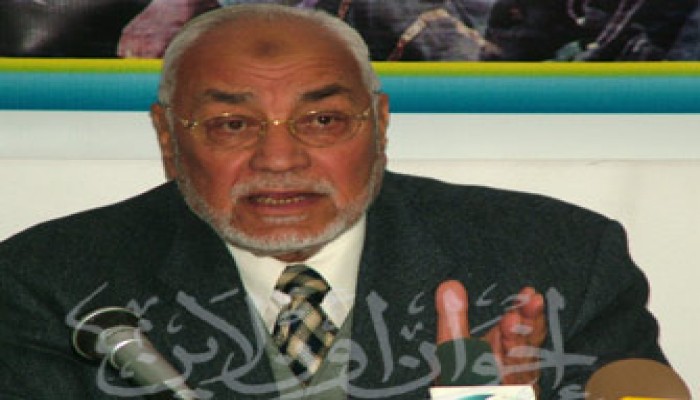 المرشد العام يطالب الأنظمة العربية بفتح المعابر وإنقاذ غزة