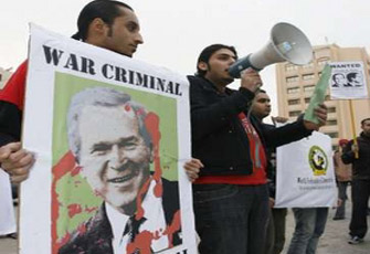 بيانٌ من الإخوان المسلمين حول زيارة بوش للمنطقة