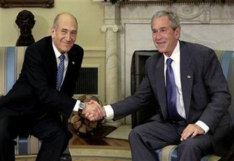 تقرير للخارجية الصهيونية يصف بوش بالضعيف وغير القادر على الحل!!