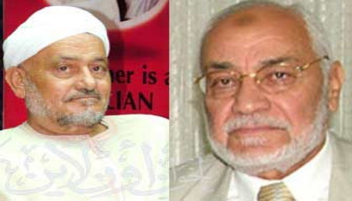 المرشد العام يعزي الشاعر أمين الديب في وفاة زوجته