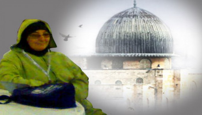 "إخوان أون لاين" يحاور أقدم امرأةٍ في باب المغاربة بالمسجد الأقصى