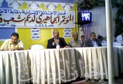 جماهير القليوبية تطالب بإنهاء فُرقة الشعب الفلسطيني