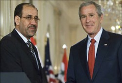 بوش يتخلى عن المالكي ويعلن إحباطه من أداء الحكومة العراقية