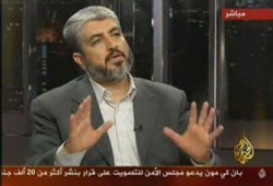 مشعل: ما حدث في غزة كان ضرورةً ولا يستحق الاعتذار عليه