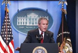 حماس تنتقد دعوة بوش لمؤتمر حول فلسطين وتصفها بـ"التقسيمية"