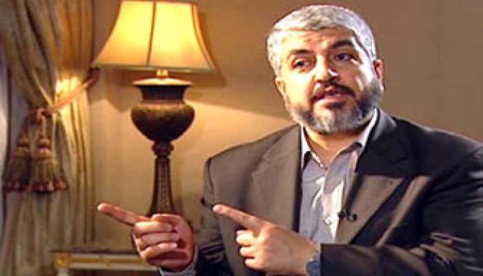 خالد مشعل: أطلقوا سراح الأسرى الفلسطينيين كما أطلقنا جونستون