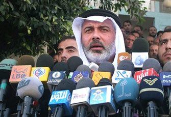 هنية يؤكد قرب إعلان حكومة الوحدة وملف الجندي الأسير في نهايته